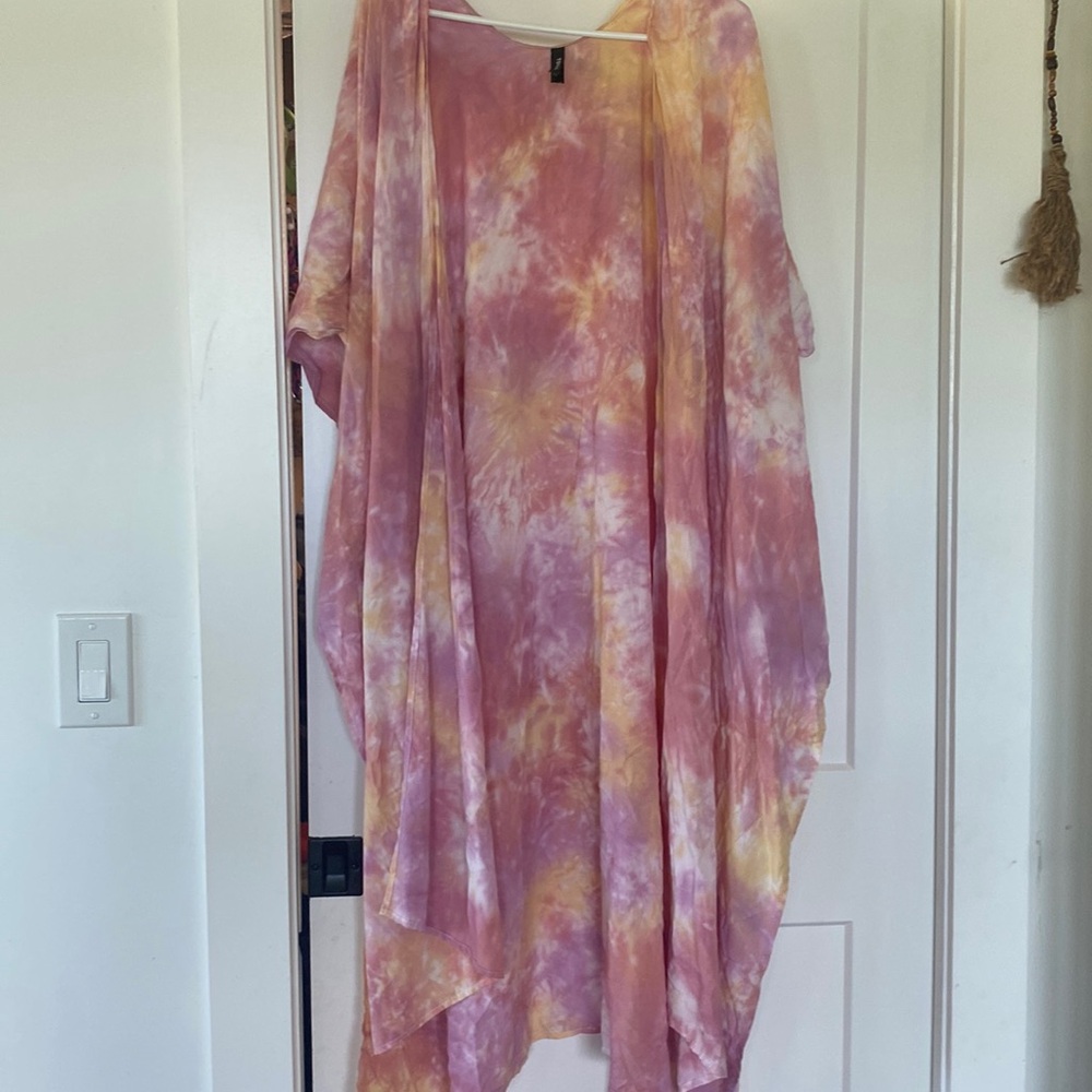 Cover up tie dye
